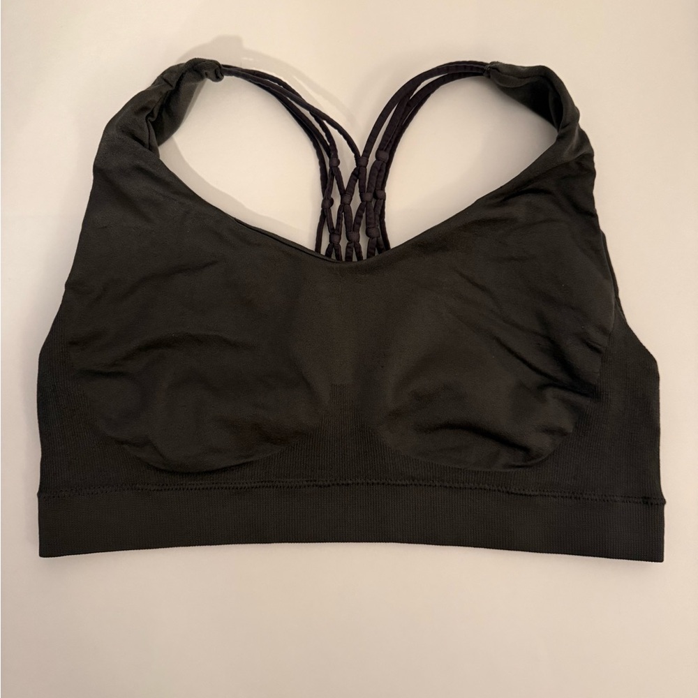 Black Women's Sports Bra